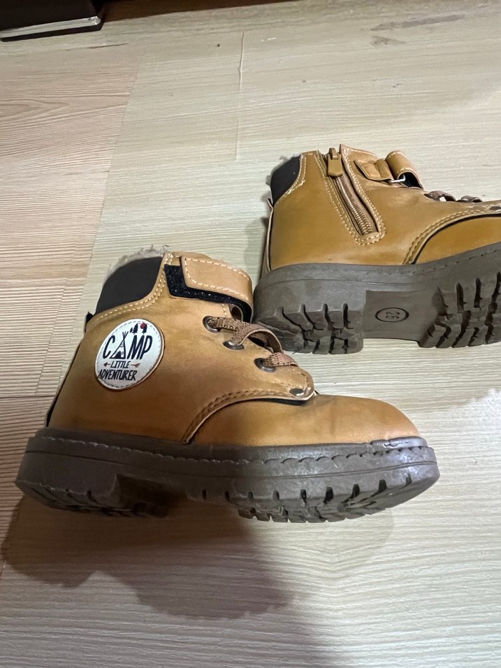 Kemerli Erkek Çocuk Kahverengi Bot - Görsel 2