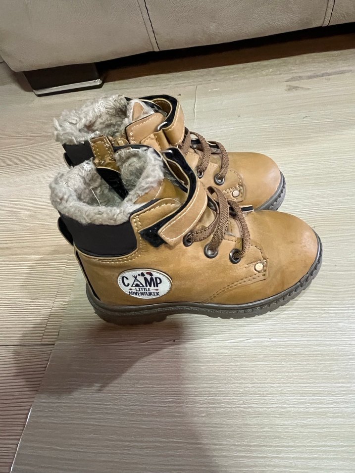 Kemerli Erkek Çocuk Kahverengi Bot - Görsel 3