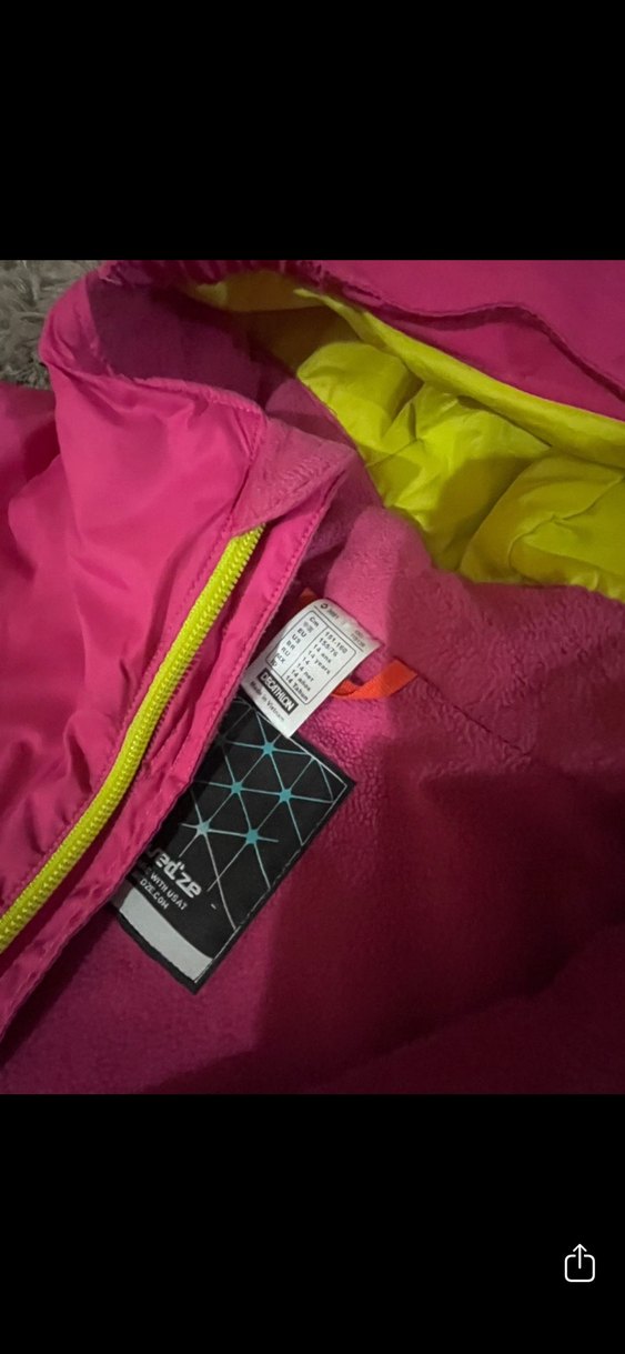 Çocuk Renkli Fermuarlı Mont - Görsel 2