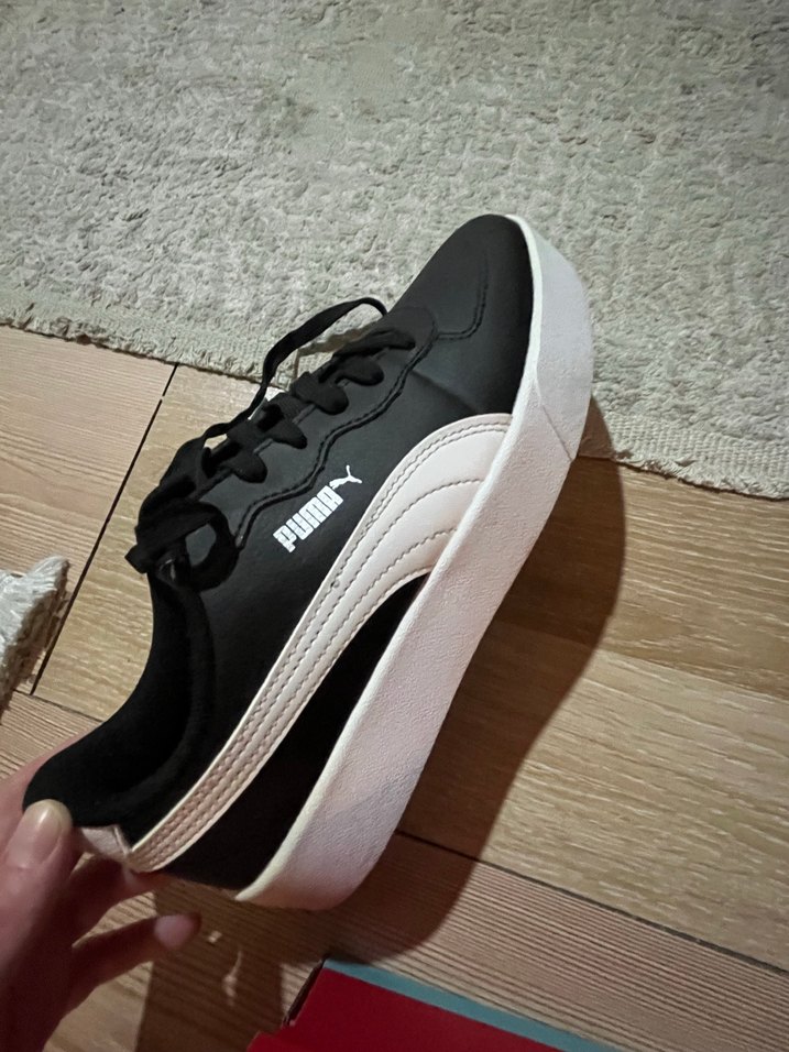 Siyah Puma Kadın Spor Ayakkabı - Görsel 3