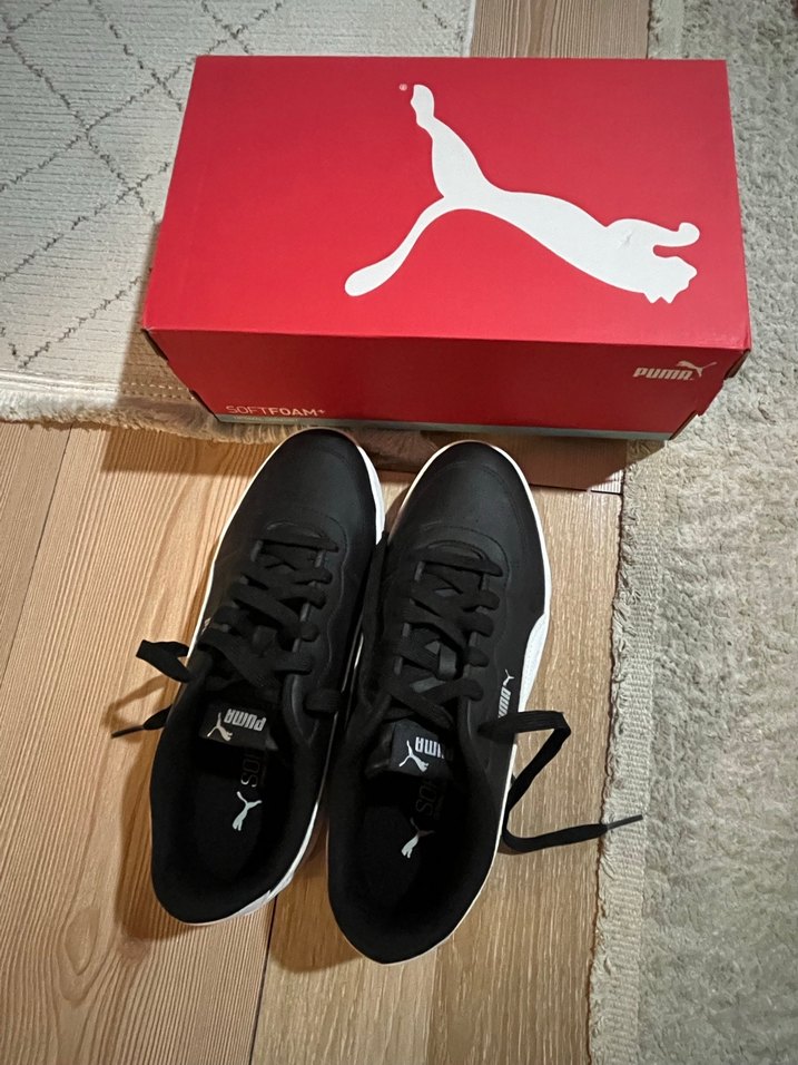 Siyah Puma Kadın Spor Ayakkabı - Görsel 4