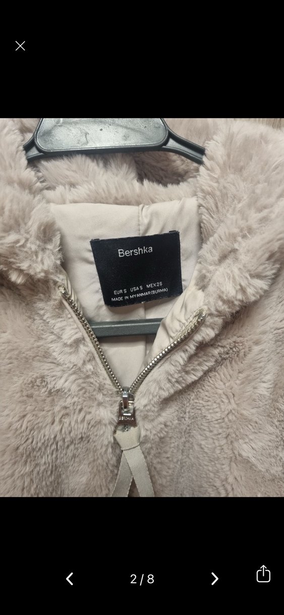Bershka peluş mont - Görsel 2