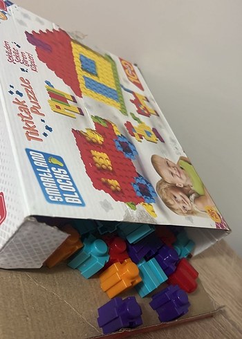 Renkli 100 Parça LEGO Puzzle Seti - Görsel 2