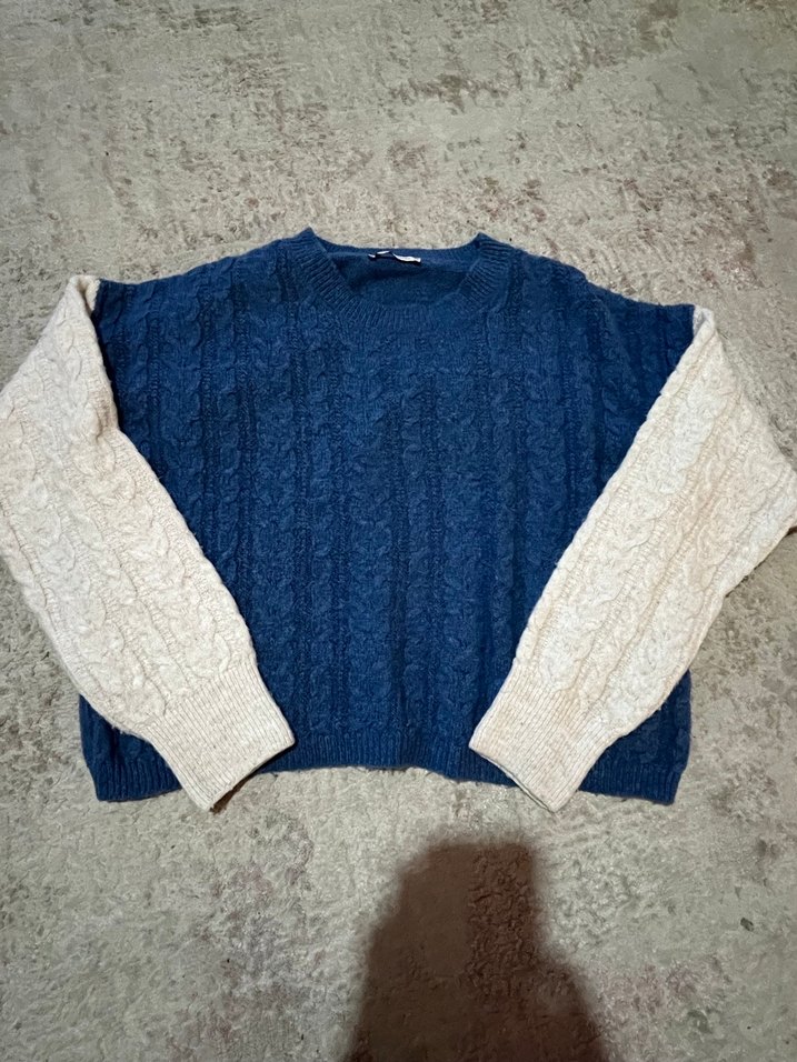 LCW Casual Mavi Kadın Yün Kazak - Görsel 2