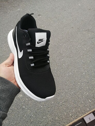 #nike siyah erkek ayakkabı