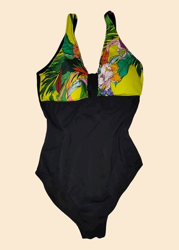 Çiçek Desenli Mayo - Görsel 2