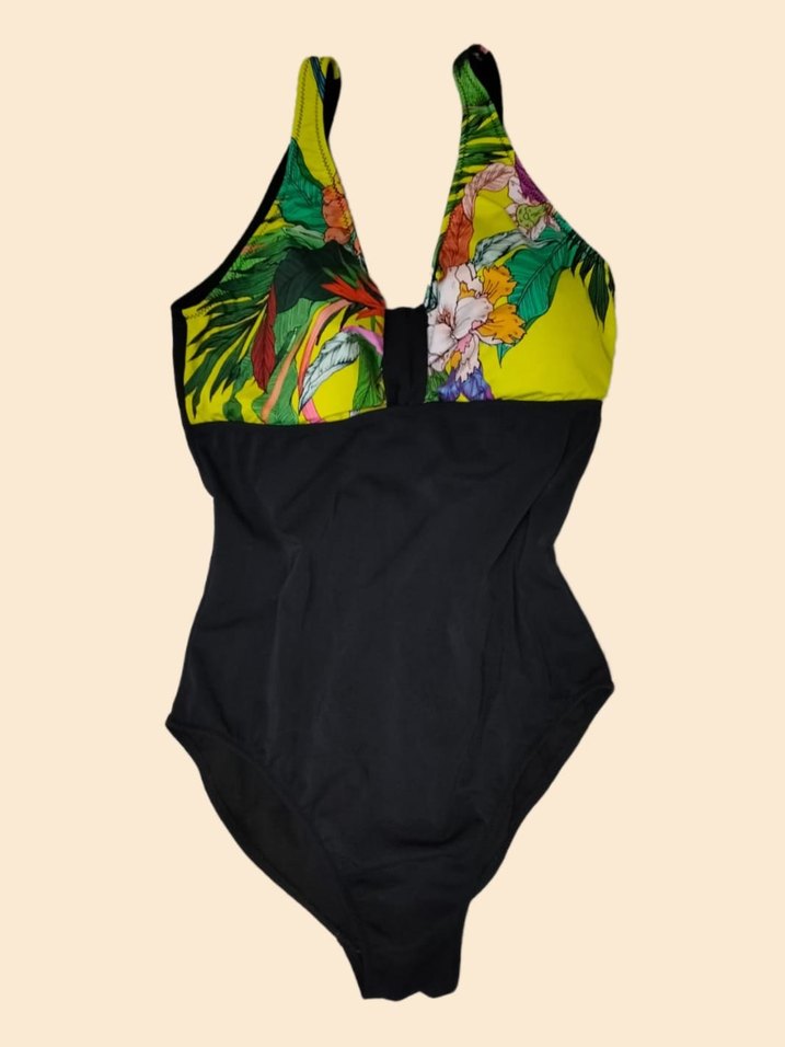 Çiçek Desenli Mayo - Görsel 2