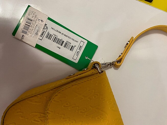 Beden Benetton sarı çanta