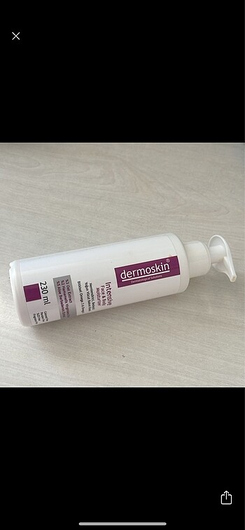 Dermoskin yüz ve vücut nemlendiricisi