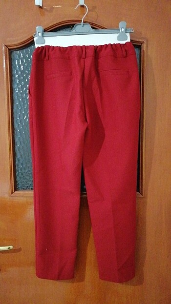 Diğer Bordo kumaş pantolon