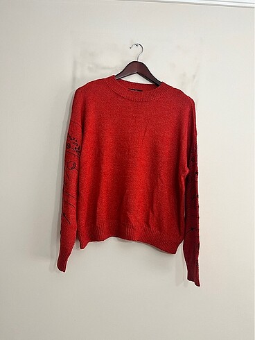 Mavi Marka Uzay Desenli Kazak - Görsel 2