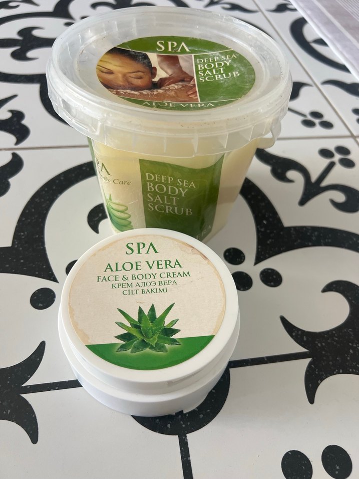 Aloe Vera Yüz ve Vücut Kremi peeling - Görsel 5