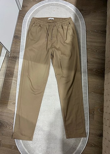 Bej Regular Fit Günlük Erkek Pantolon