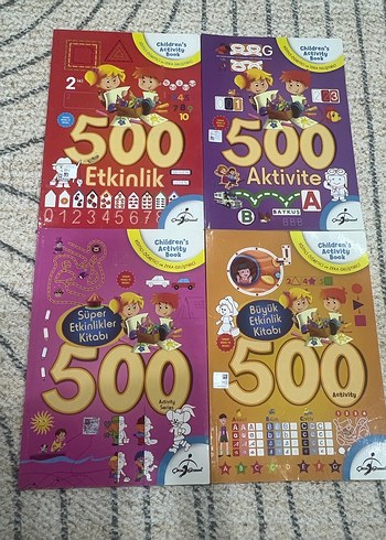 Çocuk için etkinlik kitapları (hediyeli) - Görsel 5