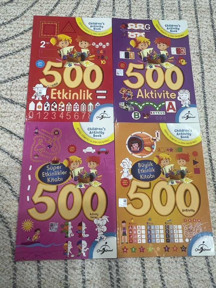 Çocuk için etkinlik kitapları (hediyeli) - Görsel 5
