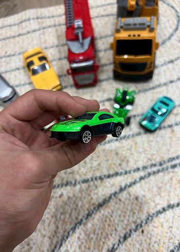 Renkli Oyuncak Araba Seti - Görsel 4