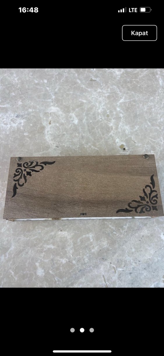 Ahşap Saplı 3'lü Bıçak Seti - Görsel 2