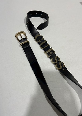 Guess Siyah Deri Kadın Kemer - Görsel 5