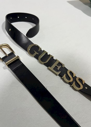 Guess Siyah Deri Kadın Kemer - Görsel 4