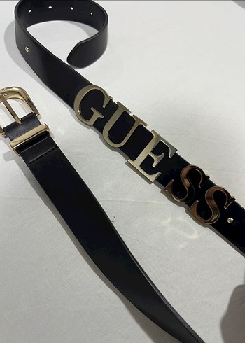 Guess Siyah Deri Kadın Kemer - Görsel 2