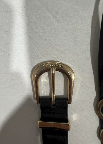 Guess Siyah Deri Kadın Kemer - Görsel 3