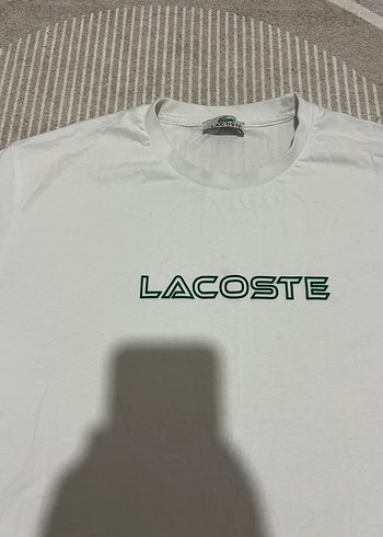 Lacoste Beyaz Erkek Tişört - Görsel 2