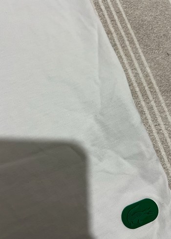 Lacoste Beyaz Erkek Tişört - Görsel 3