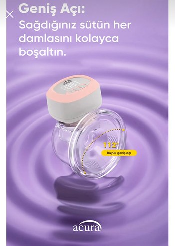 Beden Acura AC-3030 Giyilebilir Göğüs Pompası