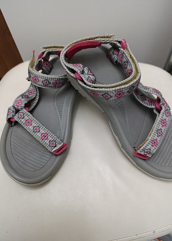 Diğer Desenli Pembe Bohem Sandalet