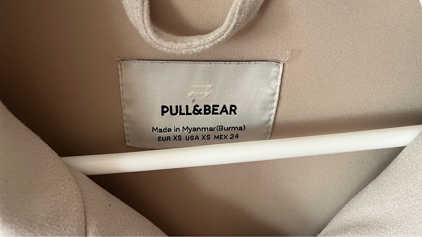 xs Beden ten rengi Renk Pull and bear ceket