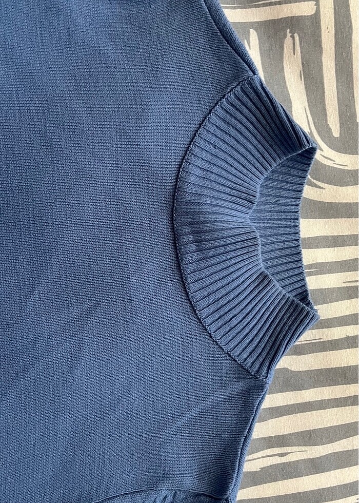 Mavi kazak - Görsel 2