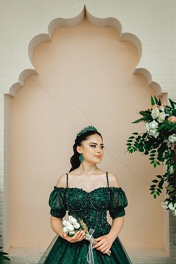 Elbise nişan elbisesi - Görsel 7