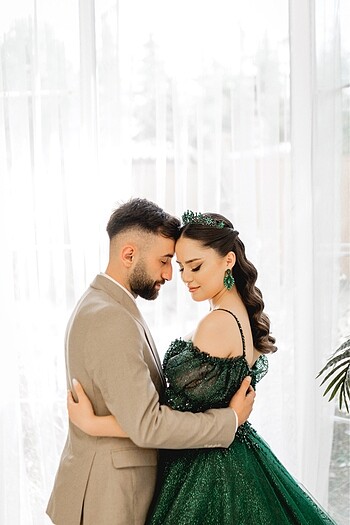 Elbise nişan elbisesi - Görsel 8