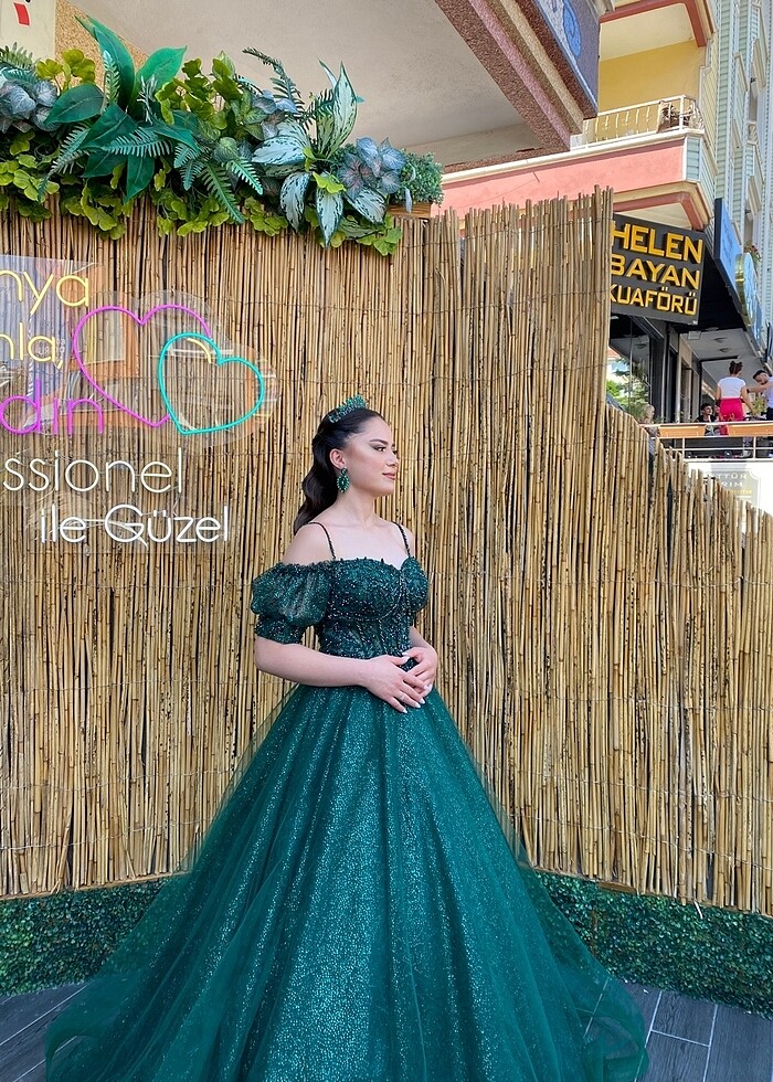 Elbise nişan elbisesi - Görsel 2