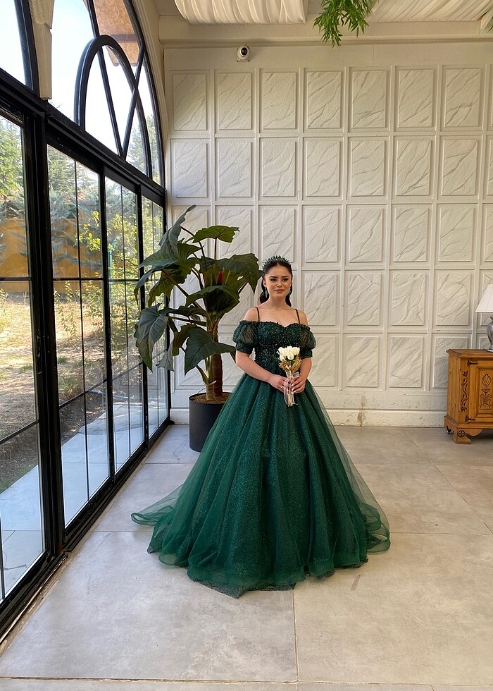 Elbise nişan elbisesi - Görsel 4