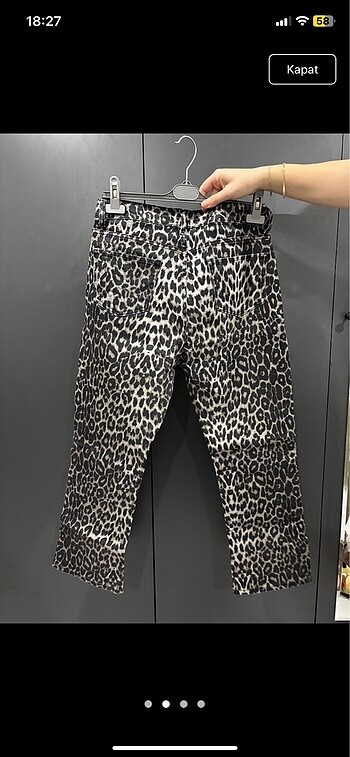 Zara Zara leopar kot jean