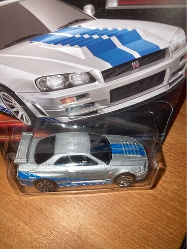 Hot Wheels HOT WHEELS UZUN KART FAST AND FURIOUS 2NISSAN SKYLINE GTR