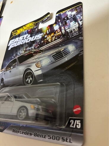 Beden Hot Wheels Preminium Mercedes Benz 500 SEL ff