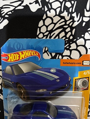 Beden lacivert Renk Hot Wheels Mazda RX 7