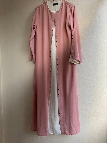 Pembe şık abaya ????