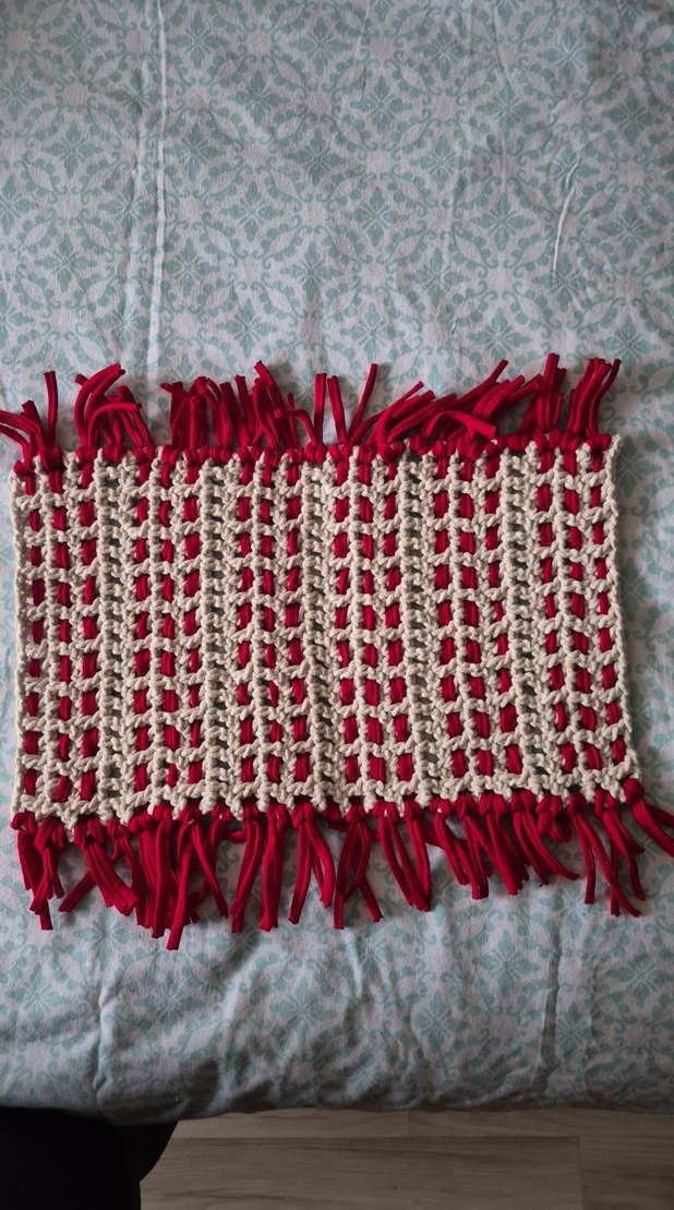 Kırmızı Renkli Bohem Amerikan Servis - Görsel 2