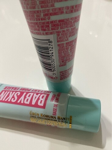 Maybelline 2 adet makyaj bazı