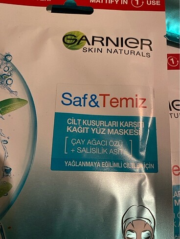 Garnier Garnıer. Maske 10 adet