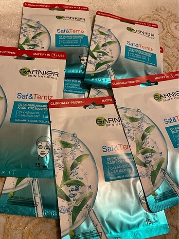 Garnıer. Maske 10 adet