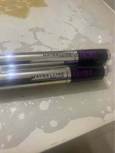 Maybelline Maybellıne maskara orjinal 2 adet