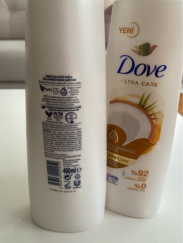 Dove Dove şampuan 2 adet