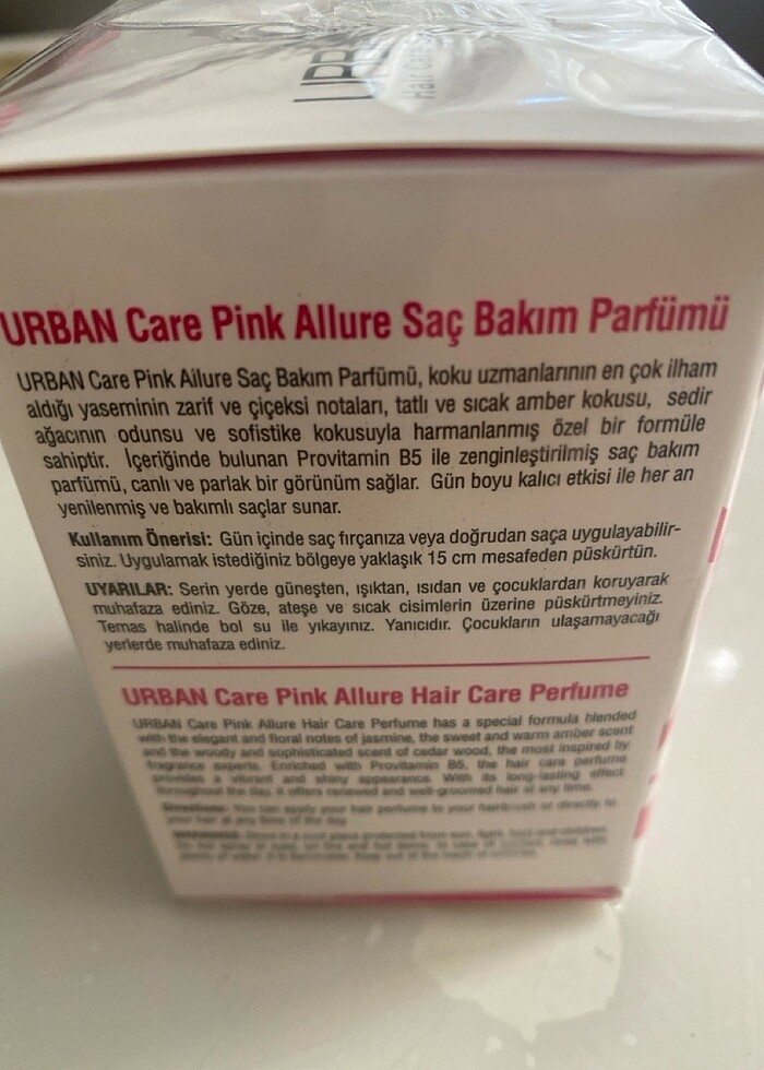 Urban saç parfümü - Görsel 3