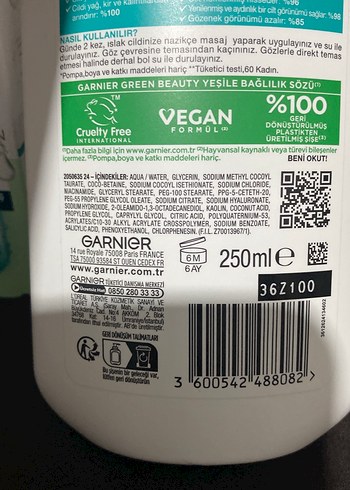 Garnier Hyaluronik Aloe Süper Serum ve Nemlendirici Temizleyici - Görsel 3