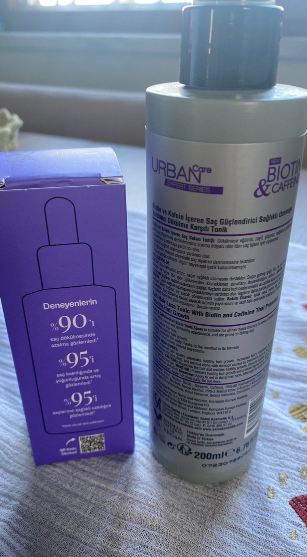 Biotin ve Kafein İçeren Saç ve Saç Derisi Serumu ve Spreyi - Görsel 2