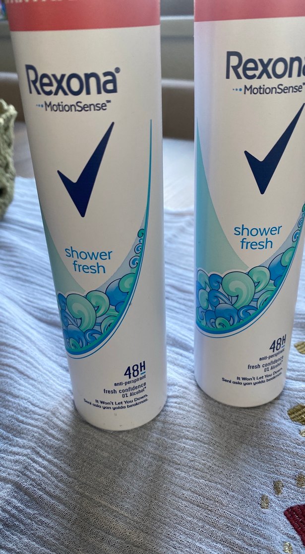 Rexona MotionSense Kadın Deodorant Shower Fresh 48H 2 adet - Görsel 2
